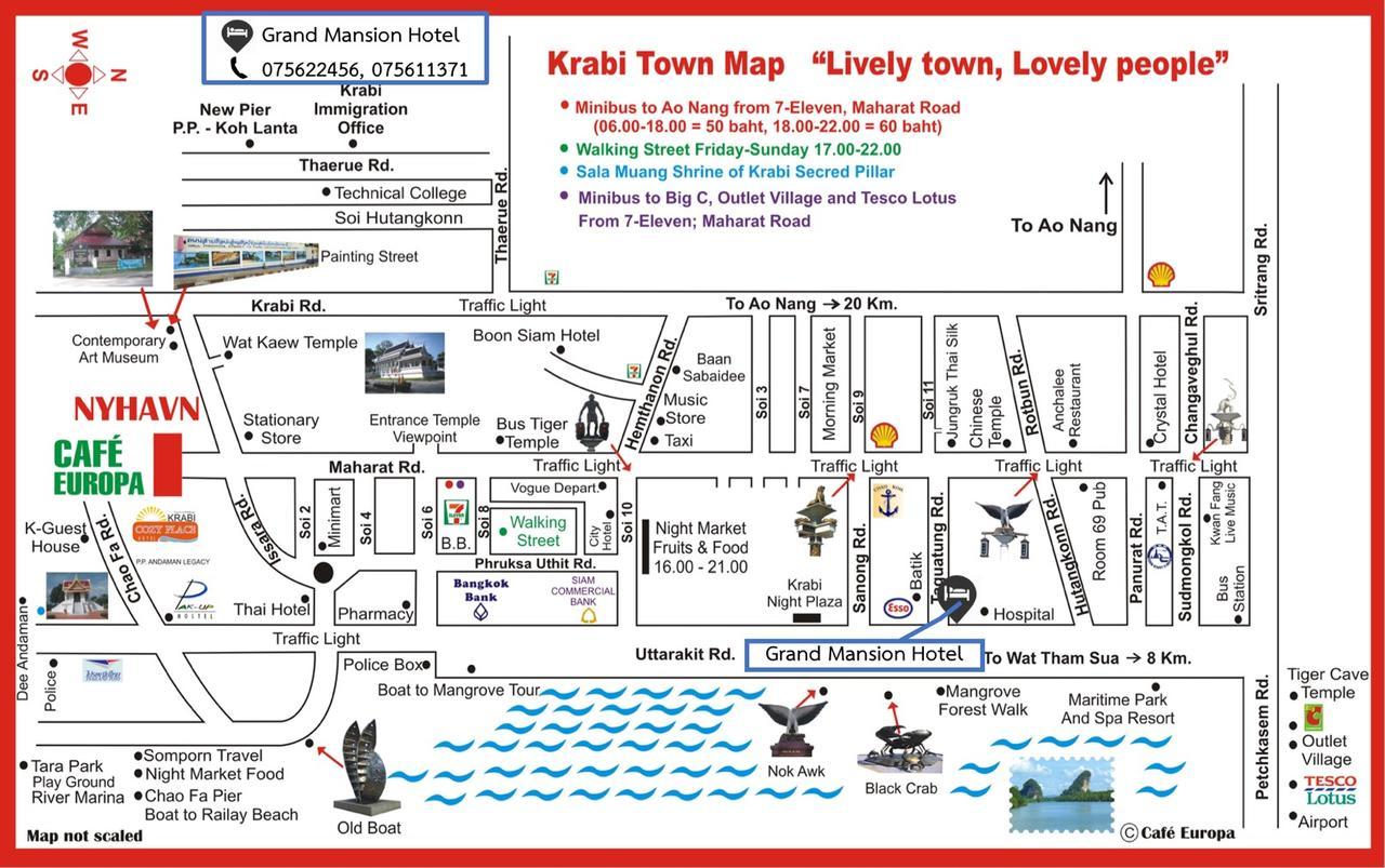 Grand Mansion Hotel Krabi Bagian luar foto